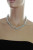 Ожерелье из серебристого морского жемчуга Акойя (Япония). Жемчужины 7-7,5 мм. Класс ААА