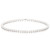 Ожерелье из белого круглого морского жемчуга Акойя (Япония). Жемчужины 5-5,5 мм. Класс ААА